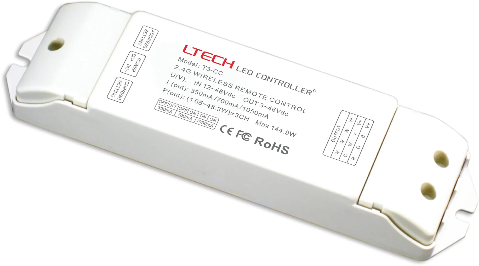 T3-CC  CC Wireless Receiver 350/700/1050mA